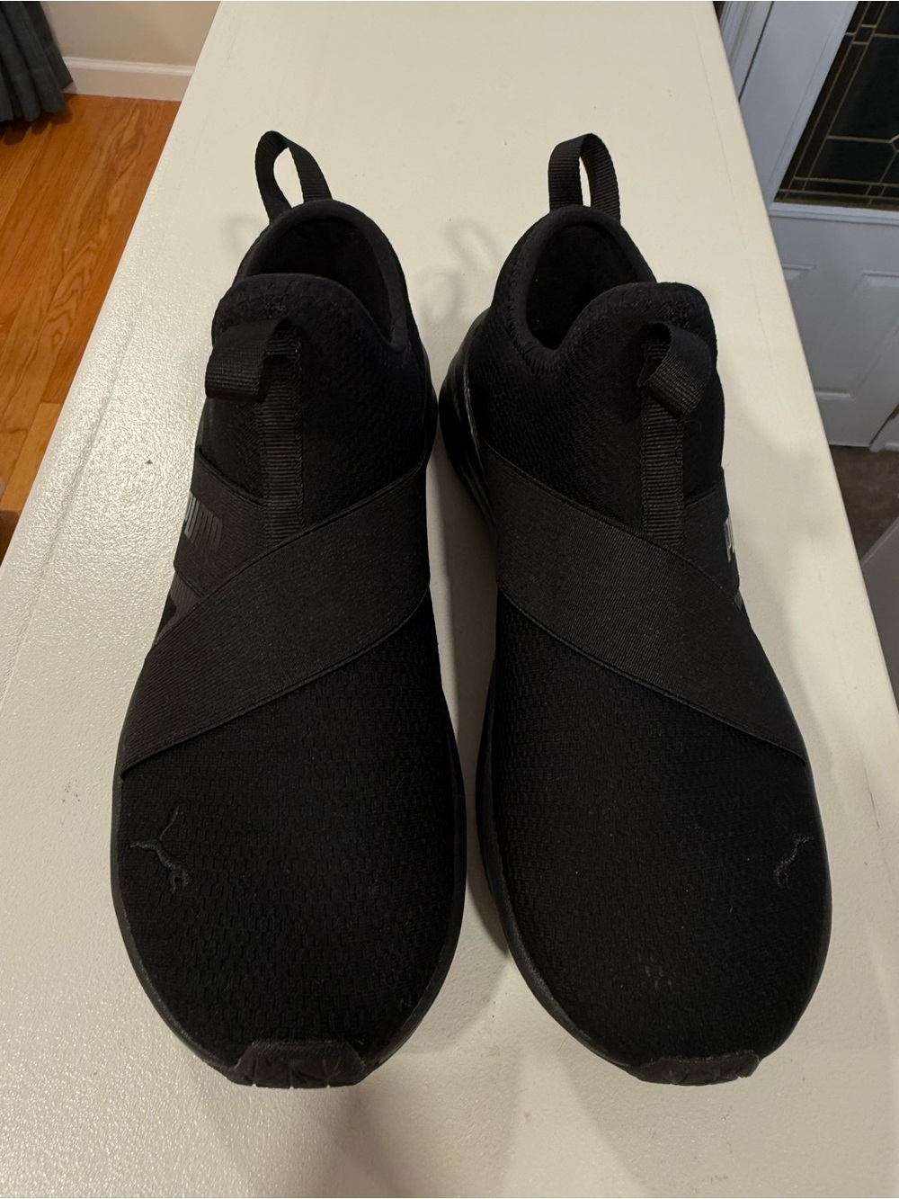 Puma Prowl Slip-On Black Sneakers